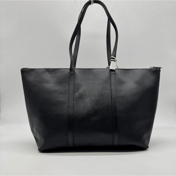 RADLEY London Lynton pebbled leather women's large zip top tote bag - BLACK - Picture 3 of 15